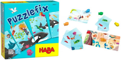 Jeu de cartes Puzzlefix mini jeu Haba